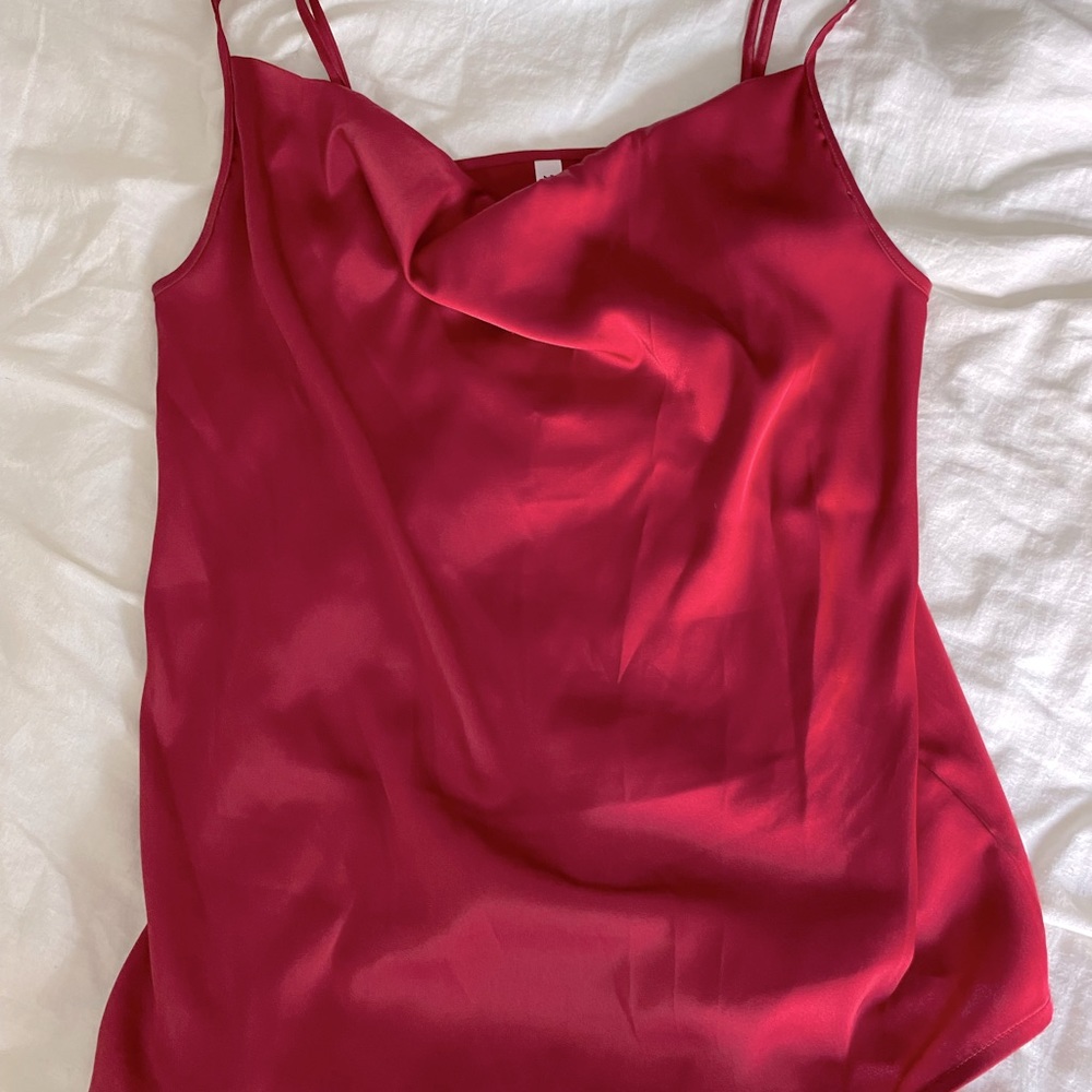 Zenana Silky Spaghetti Strap Top